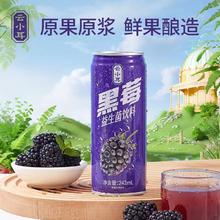 云小耳新鲜水果汁黑莓发酵益生菌功能饮料无添加香精色素防腐包邮