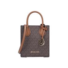 MICHAEL KORS 迈克·科尔斯 老花配皮女士手提斜挎包 35T1GM9C0I