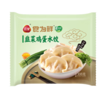 三全 食为鲜韭菜鸡蛋水饺306g