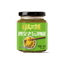 贵三红 贵州老坛泡椒野山椒小米椒 老坛泡椒260g*1瓶