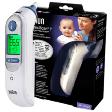博朗（braun）耳温枪IRT6520 德国品牌 精准测温 婴儿电子体温计儿童耳温计