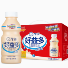 88VIP！haoyiduo 好益多 乳酸菌饮料340ml*12瓶