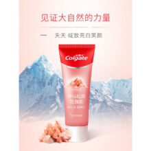 高露洁 去渍亮白玫瑰盐粉盐牙膏 115g＊支