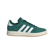 PLUS会员：adidas 阿迪达斯 GRAND COURT BASE 00s休闲麂皮板鞋男女阿迪达斯轻运动