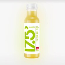再降价、农夫山泉17.5°100%NFC苹果汁300ml*1瓶*24