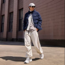 闭眼买、PLUS会员：adidas 阿迪达斯 600蓬休闲保暖 连帽鸭绒羽绒服