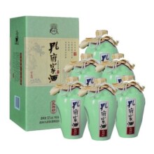 孔府家酒 52度孔府珍 浓香型高度白酒500ml 山东白酒 自饮送礼 52度 500mL 6瓶 整箱配手提袋