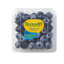 20点：Driscoll's 怡颗莓 秘鲁进口蓝莓 中果 4盒 125g/盒