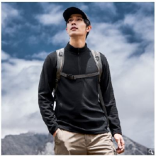 Pioneer Camp 拓路者 男式户外运动休闲日常细腻保暖秋季上衣百搭卫衣