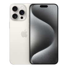 Apple iPhone 15 Pro Max (A3108) 256GB 白色钛金属 支持移动联通电信5G 双卡双待手机
