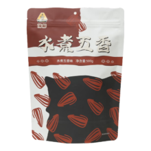顶彩 内蒙古特产葵花籽水煮五香味大瓜子坚果炒货宿舍追剧休闲零食500g