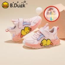 B.Duck 小黄鸭 儿童冬季加绒运动鞋