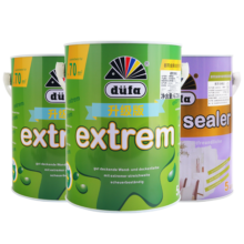 都芳（DUFA）金装全效乳胶漆油漆涂料水性环保墙漆抗菌内墙面漆15L套装