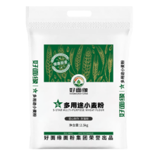 plus会员：好面缘 面粉 多用途小麦粉 5斤+凑单
