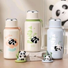 哈尔斯 大容量316不锈钢保温杯 绿670ml-带杯盖