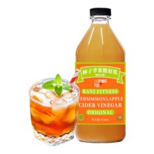 八泥 黄金苹果醋 柿子苹果醋原浆 473ml