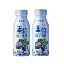 果臻叹 蓝莓复合果蔬汁NFC饮料280ml*2瓶