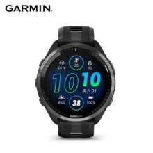 Plus:佳明（GARMIN）Forerunner965极夜黑多功能心率跑步HRV血氧铁三训练户外运动手表