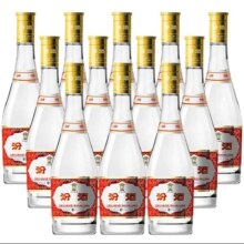plus会员：汾酒 黄盖玻汾 53%vol 清香型白酒 475ml*3瓶+金标53度3瓶