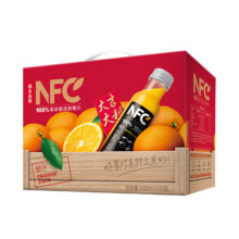 再降价、88VIP:农夫山泉100%NFC果汁300ml×10瓶