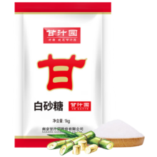 plus会员: 甘汁园 白糖 白砂糖1kg *16件