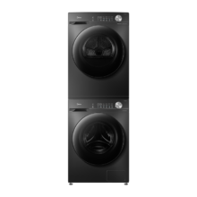 PLUS会员：Midea 美的 MG100V36T+VH36T 洗烘套装 10KG