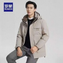 plus会员：罗蒙 鹅绒男士羽绒服