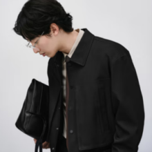 GXG 男士翻领夹克外套