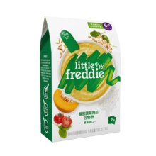 小皮（Little Freddie）有机番茄菠菜南瓜多谷物粉益生菌高铁米粉宝宝婴儿米糊160g*1盒