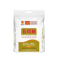 五得利 面粉 八星雪花 小麦面粉 中筋通用 10斤