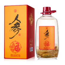 预售：劲酒 人参 浸泡酒 52度 4.5L 大桶装