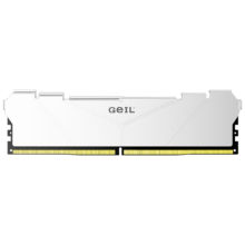 plus:金邦 16GB DDR5 6000 台式机电脑内存条  巨蟹马甲条系列白色C40 电脑存储扩展条