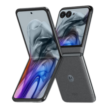 摩托罗拉 联想moto razr 50 超轻时尚 多功能大外屏 60万次折叠认证 自由悬停拍 5GAI手机 8+256GB月绒黑