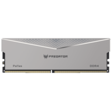 20点：宏碁掠夺者（PREDATOR）32G(16G×2)套 DDR4 3600频率 台式机内存条 Pallas系列