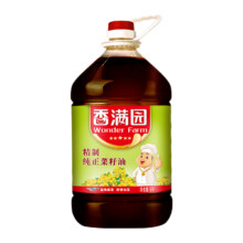 香满园纯正菜籽油5L桶装