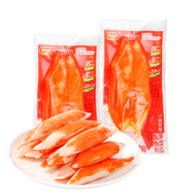 力诚 低脂松叶蟹柳香辣味150g 30g*5支 即食蟹肉棒