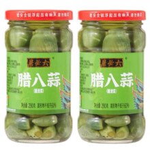 六必居 北京翡翠腊八蒜 290g*2瓶