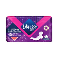 薇尔 Libresse V感系列 夜用卫生巾 420mm*6