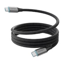 88VIP：CukTech 酷态科 数据线C-C织磁吸双Type-c适用于笔记本MacbookPro