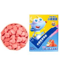 小鹿蓝蓝_水果酸奶溶豆20g 溶豆豆宝宝零食 【益生菌】草莓味(酸甜口味)