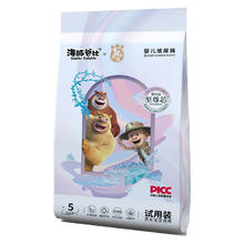 海豚爸比 熊出没至尊芯试用装超薄透气吸量拉拉裤5片