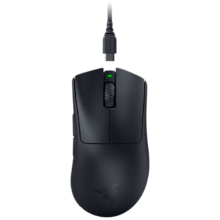 再降价、plus:雷蛇（Razer）炼狱蝰蛇V3pro专业版无线鼠标 右手人体工学设计黑色 专用防滑贴+Type-C充电接口