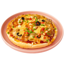 小牛凯西披萨半成品空气炸锅食材儿童早餐pizza 【5盒】培根2+火腿2+烤肉1 【180g*5盒】培根2+火腿2+烤肉1