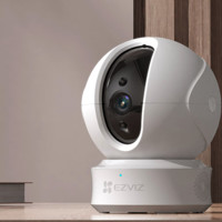 EZVIZ 萤石 C6CN 2K 星光版 2K智能摄像头 400万像素 红外 32GB 白色