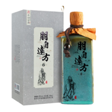 孔府家 朋自远方6 浓香型白酒 52度500ml 单瓶装  山东名酒年货送礼