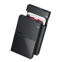 绿联（UGREEN） USB3.0移动硬盘盒 2.5/3.5英寸外置硬盘盒子 适用笔记本电脑台式机外接SATA串口SSD固态机械硬盘