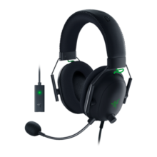 雷蛇（Razer）旋风黑鲨V2系列头戴式电竞电脑游戏耳机耳麦被动降噪7.1环绕声通讯麦克风 旋风黑鲨V2专业版（USB无线）