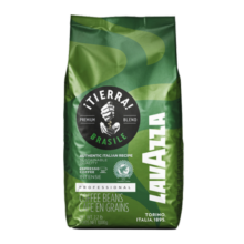 拉瓦萨（LAVAZZA）意大利进口雨林联盟认证特醇Tierra!大地系列巴西拼配咖啡豆1kg