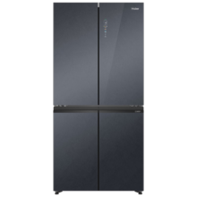 海尔（Haier）零嵌入式冰箱463升四开门双门十字门家用超薄家电一级能效双变频风冷无霜大容量底部散热以旧换新 463L+黑金净化+阻氧干湿分储+WiFi智控