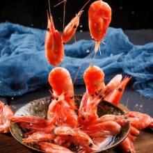 20点：鲜生说 特大号熟冻头籽北极甜虾 70/90规格  含籽率80% 净重3斤